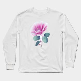 Beautiful Botanical Flower Long Sleeve T-Shirt